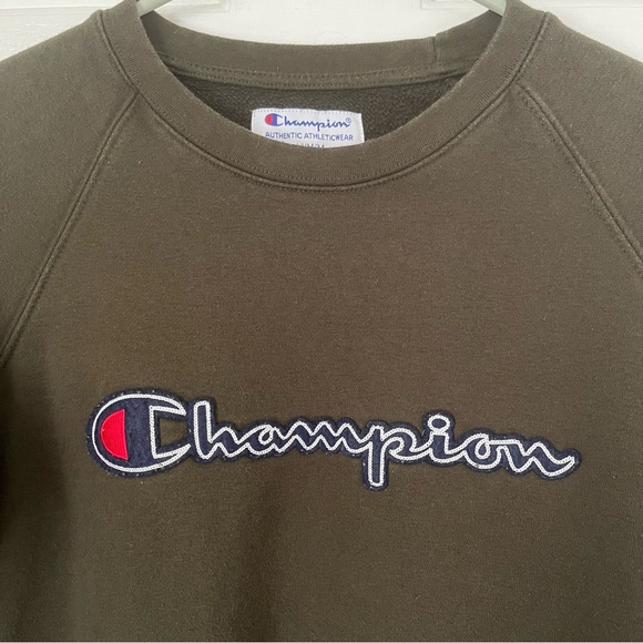 Champion spell out logo crewneck sweatshirt - Picture 2 of 5